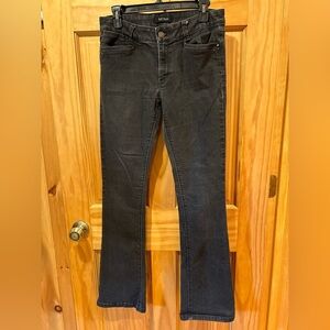 White House Black Market Black Skinny Flare Jeans women’s 8R